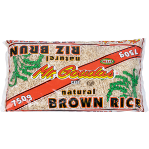 MR GOUDAS NATURAL BROWN RICE 413